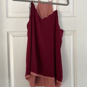 Express reversible dressy tank shirt